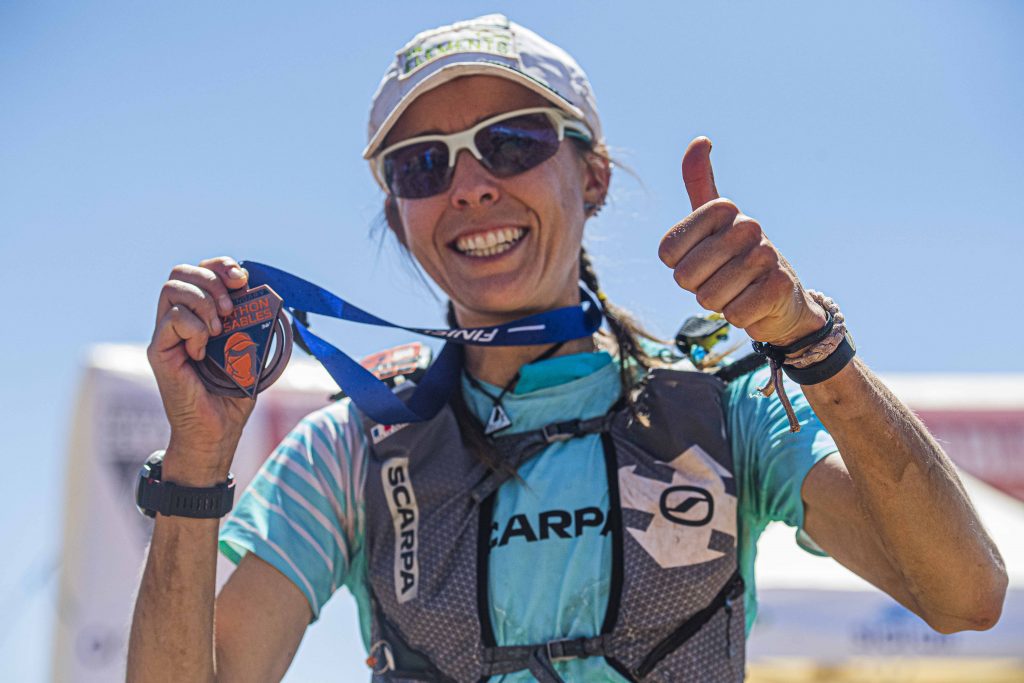 Anna Comet ganadora Marathon des Sables